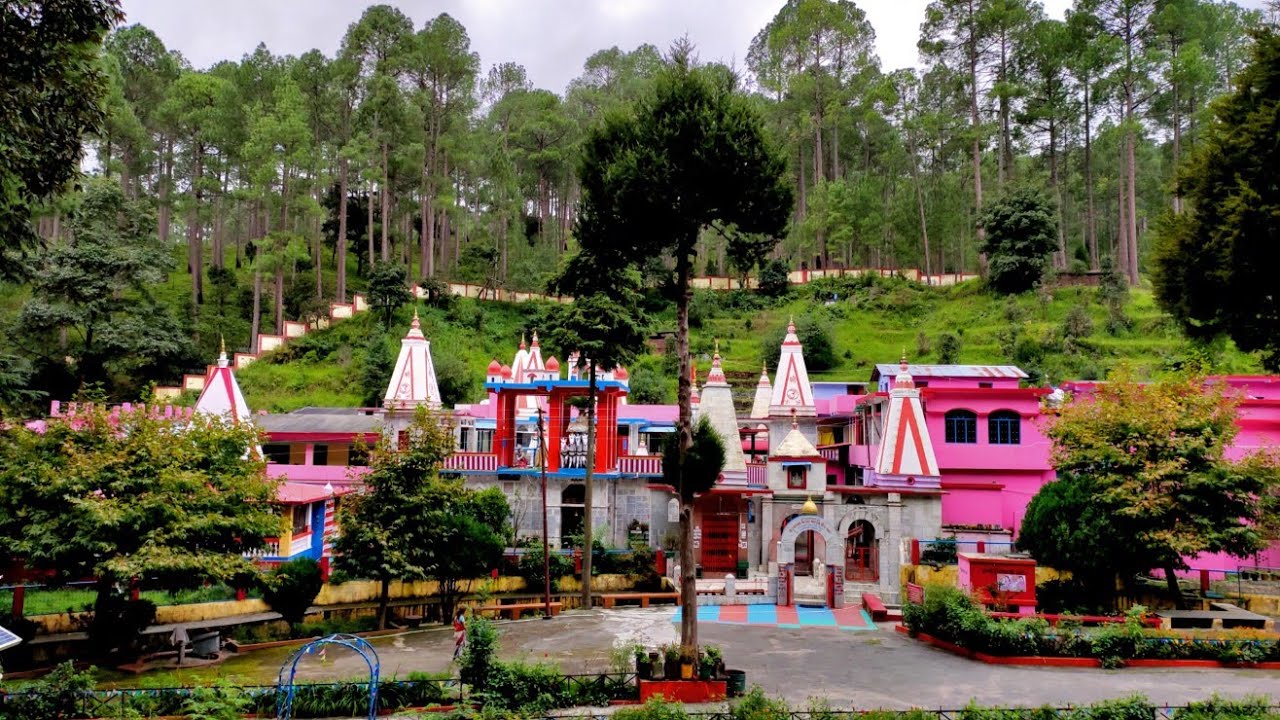 Binsar mahadev Temple ranikhet Uttrakhand) ( Royal Enfield 350 Ride