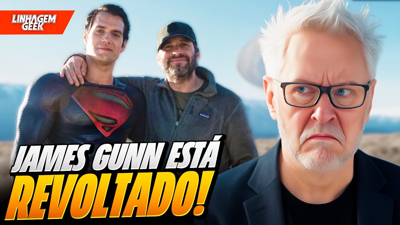 JAMES GUNN SE REVOLTA COM PEDIDOS PARA A VOLTA DE ZACK SNYDER