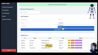 We Built an Employee Tracker in Just 1.5 Days!  Fully functional custom time tracking software.