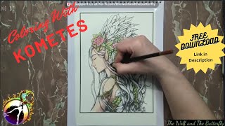 Magical Colors on a Beautiful Elf: My Coloring Journey! Free Coloring Page Download in Description