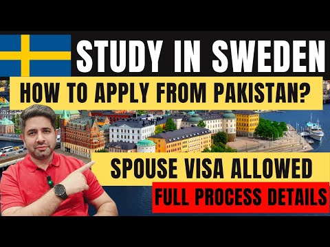 How to Apply Sweden Student VISA from Pakistan 