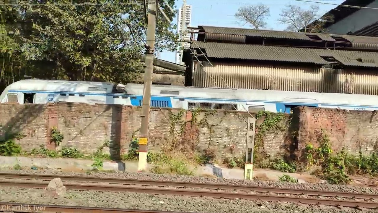 [4K | ULTRA HD] Parel Loco Workshop & Parel Railway Station | 