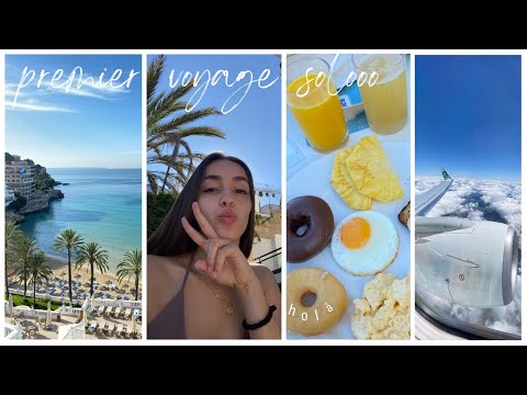 MON PREMIER VOYAGE TOUTE SEULE !! ☀️ ? - palma