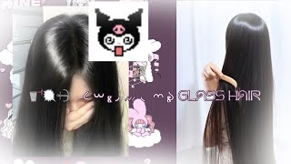 🫗🗯️⚓️⠀ ૮꒰ྀི ◞ ⸝⸝⸝ ◟ ꒱ྀི১ GLASS HAIR