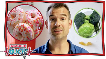 What You Eat Is Important! 🥕🍉🥑 🍩 | The Food Experiment | @OperationOuch | Science For Kids | Nugget