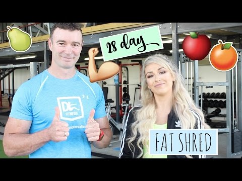 How to lose 14lbs on the 28day fat shred | Healthy eating plan and fitness program