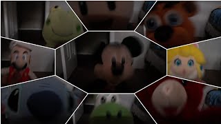 Five Nights At Plushy Island The Lost Hope Origins - All Jumpscares