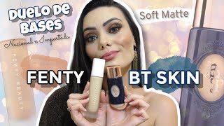 BATALHA DE BASES NACIONAL X IMPORTADA | BT SKIN X SOFT MATTE FENTY BEAUTY screenshot 4