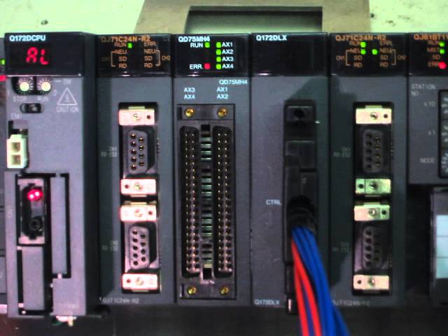 Mitsubishi Q172DLX PLC (MELSEC-Q) motion controller servo external