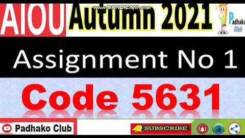 ⏩ AIOU Code 5631 Solved Assignment No.1 Autumn 2021 || Level: MSC Mass Communication