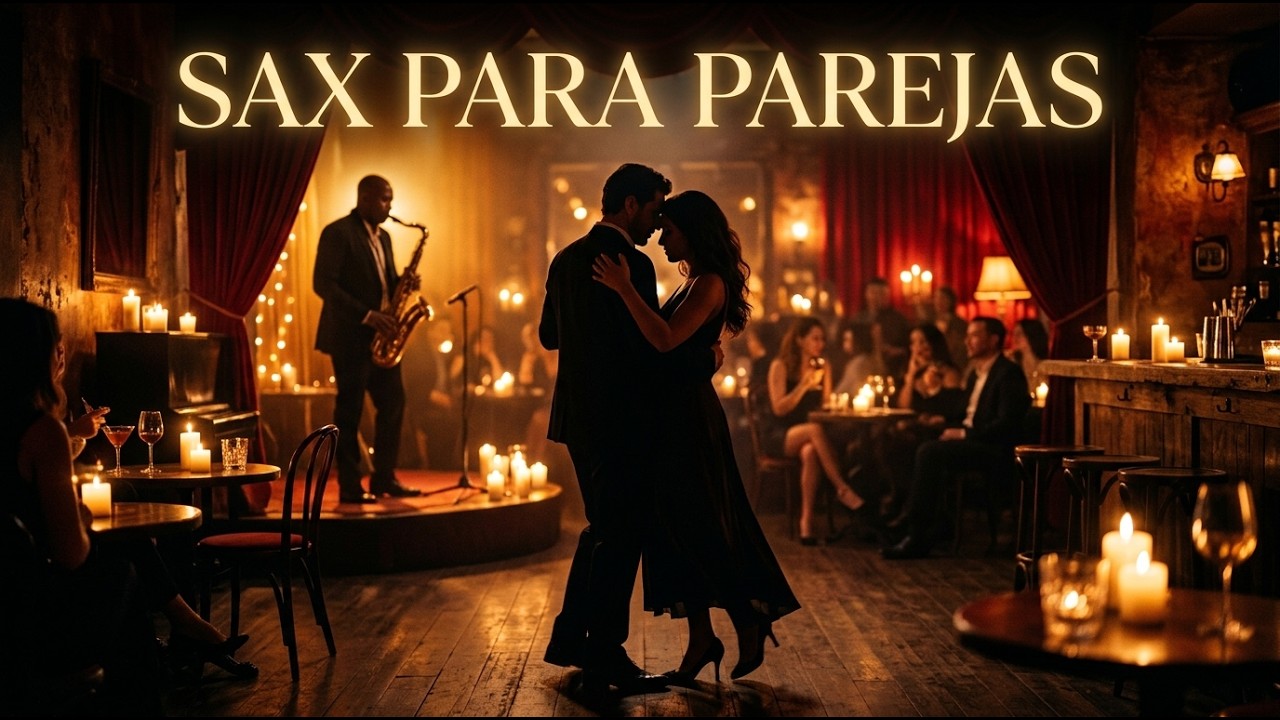 Sax Romántico para Dormir Profundamente 🌙 Música de Sax Suave para Relajarse y Descansar