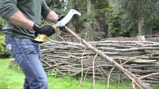 How to cut branches with Fiskars Brush Hook XA3