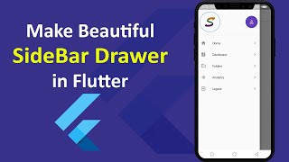 navigation drawer flutter | flutter side menu | side drawer flutter tutorial 2024