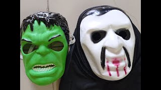 Hulk fighting with Bhoot uncle  guns  Fun /Boy playing with guns and toys funny videos with Toys