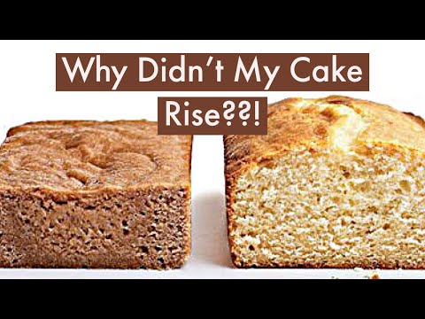 Video: Why Does Baking Settle