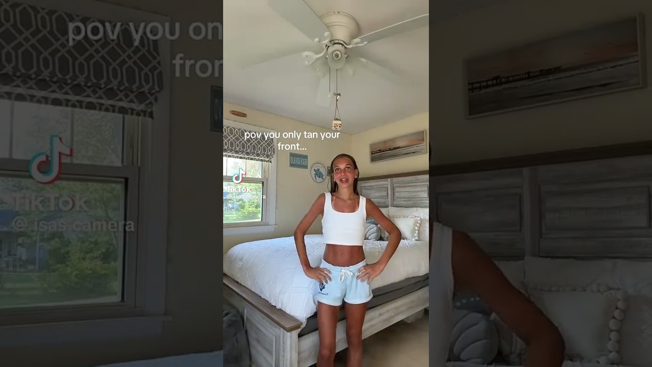 pov: you only tan your front... #4urpage #shortsviral #fypシ゚viral #repost #relatable #summerfashion