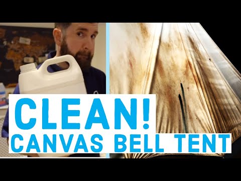 Canvas Bell Tent Cleaning & Waterproofing