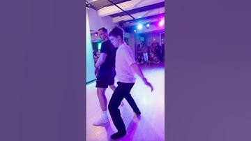 Part 1: Backflip Twin 🔥😎 Insta:@leolorenzooo  #dance #profesionaldancer #coupledancer #dancer