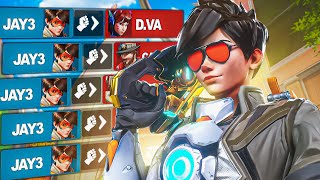 Wait, Tracer is actually kinda OP on Numbani