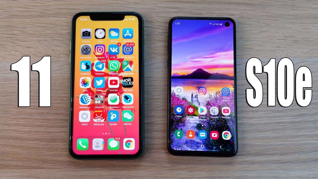 Samsung S10 Vs Iphone X