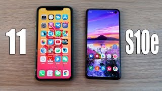 картинка: IPHONE 11 VS SAMSUNG GALAXY S10e - КАКОЙ ВЫБЕРЕШЬ ТЫ? ПОЛНОЕ СРАВНЕНИЕ!