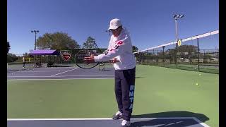 GAME CHANGER: ￼￼Understand the angle of the racket face on contact by Rick Macci screenshot 3