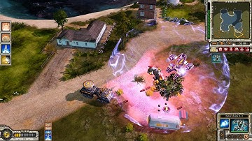 C&C Red Alert 3 - future tank x-1 cause damage to itself and does way less damage their own units