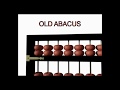 Old abacus and indian  abacus