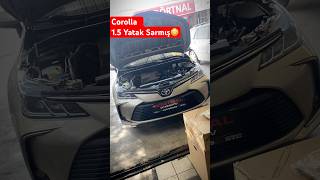 Toyota Corolla 1.5 Üç Silindirli Araç Yatak Sarmış Durumda
