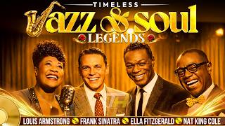 Download Lagu Nat King Cole, Frank Sinatra, Dean Martin🎙️Timeless Late Night Jazz | Smooth Oldies Playlist MP3