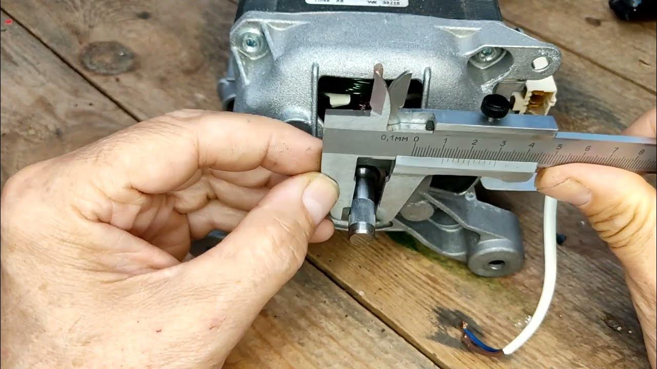 Как снять шкив с двигателя стиральной машины