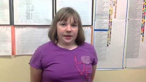 HLC Student Riley on Math Facts Intervention