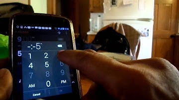 How to use alarm in Nexus 4