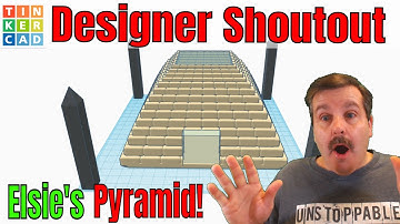 A Terrific Tinkercad Pyramid by 6th Grader Elsie | Designer Showcase