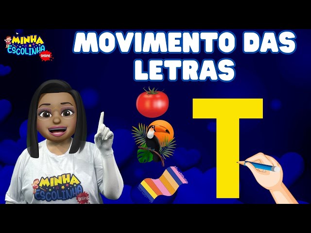Letra T G5 - Educação Infantil - Videos Educativos - Atividades para Crianças