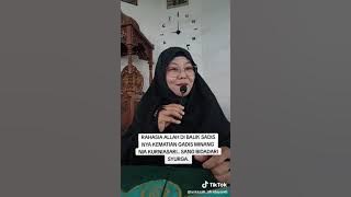 ceramah tentang Nia Kurnia sari gadis penjual gorengan