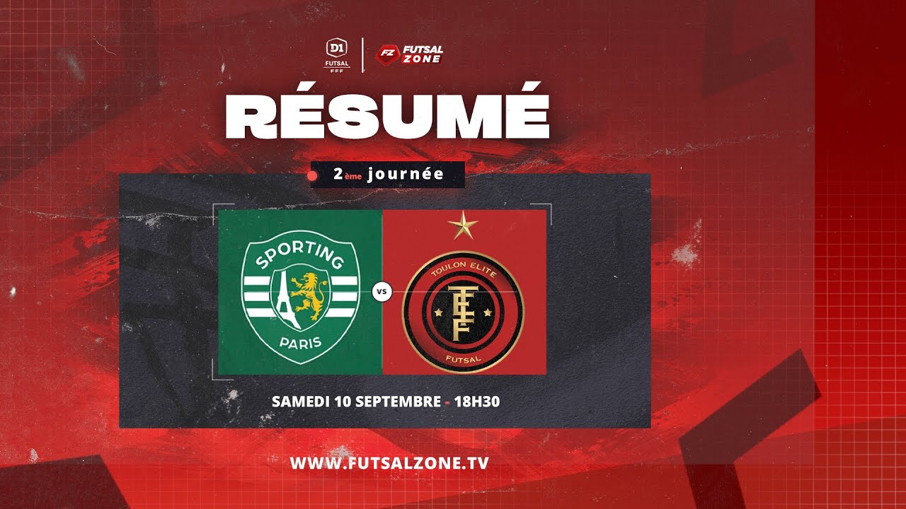 D1 Futsal J2 Sporting Club Paris Vs Toulon Elite Futsal Youtube