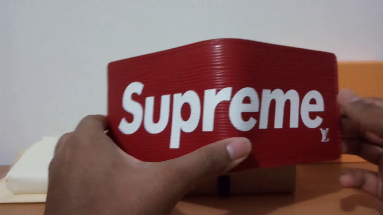 UNBOXING SUPREME LOUIS VUITTON ROJA (REPLICA 1.1) (SUPREMELXURY) - YouTube