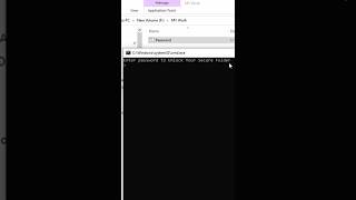 Set Password For Any Folder Your Want  #windows #commandprompt #cmd @DOITMOSTAFAAHMED