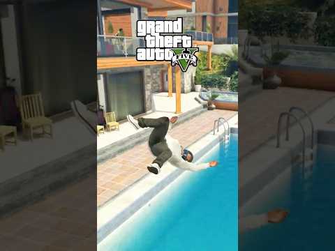 Me Costó 100 Intentos Hacer este Reto en GTA 5 😰 #gta5  #gtav  #shorts