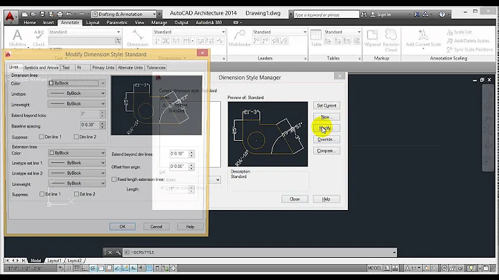 AutoCAD 2014 - Tutorial for Beginners [COMPLETE] setting up units and dimensions