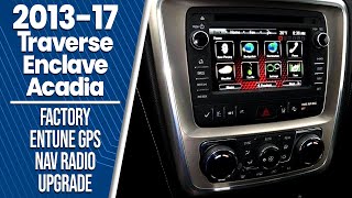 2013-2017 Traverse Enclave Acadia - Factory GPS Navigation Radio Upgrade - Easy Plug & Play Install!