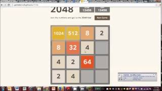 2048 Strategy - how to fix a 2 in top row