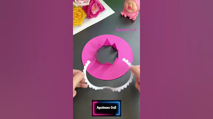 DIY Hat Making #papercraft #handmade #paperart #cardmaking #papercrafting #paper #craft #artlove