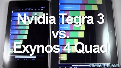 Tegra 3 vs. Exynos 4 Quad GPU Comparison