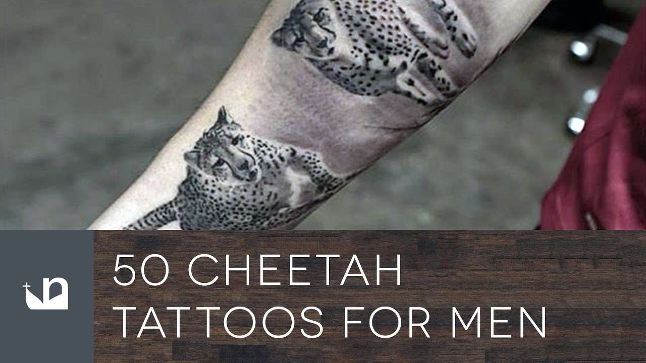 50 Cheetah Tattoos For Men - YouTube