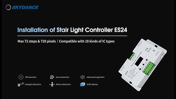 SKYDANCE ES24 Sensor Stair Light Controller for MAX 72 Steps