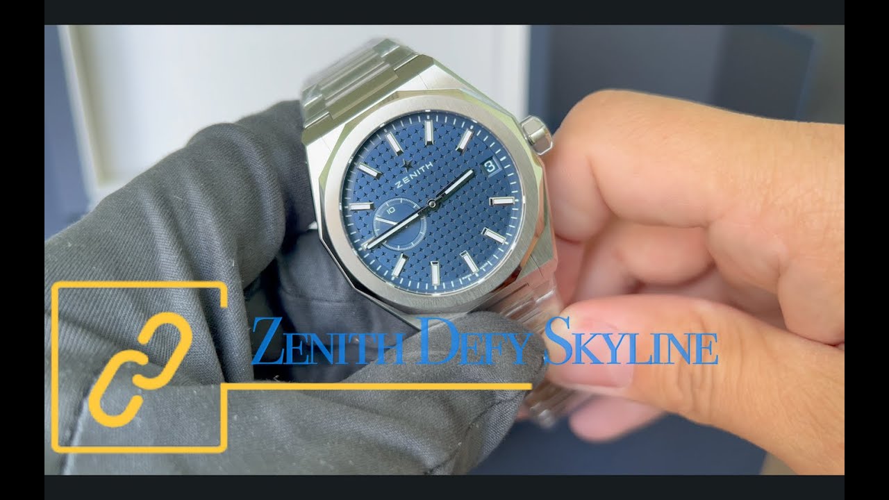 Zenith Defy Skyline 03.9300.3620/51.I001 - YouTube