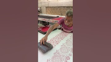 Crafting Bold Red Blood Prints with Block Printing
