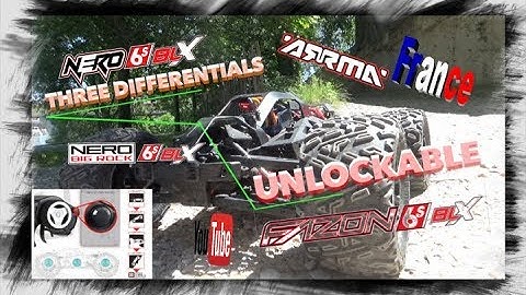 Monster Truck, Arrma Nero 6S BLX, Test In All The Grounds, Fazon BLX MT, Big Rock